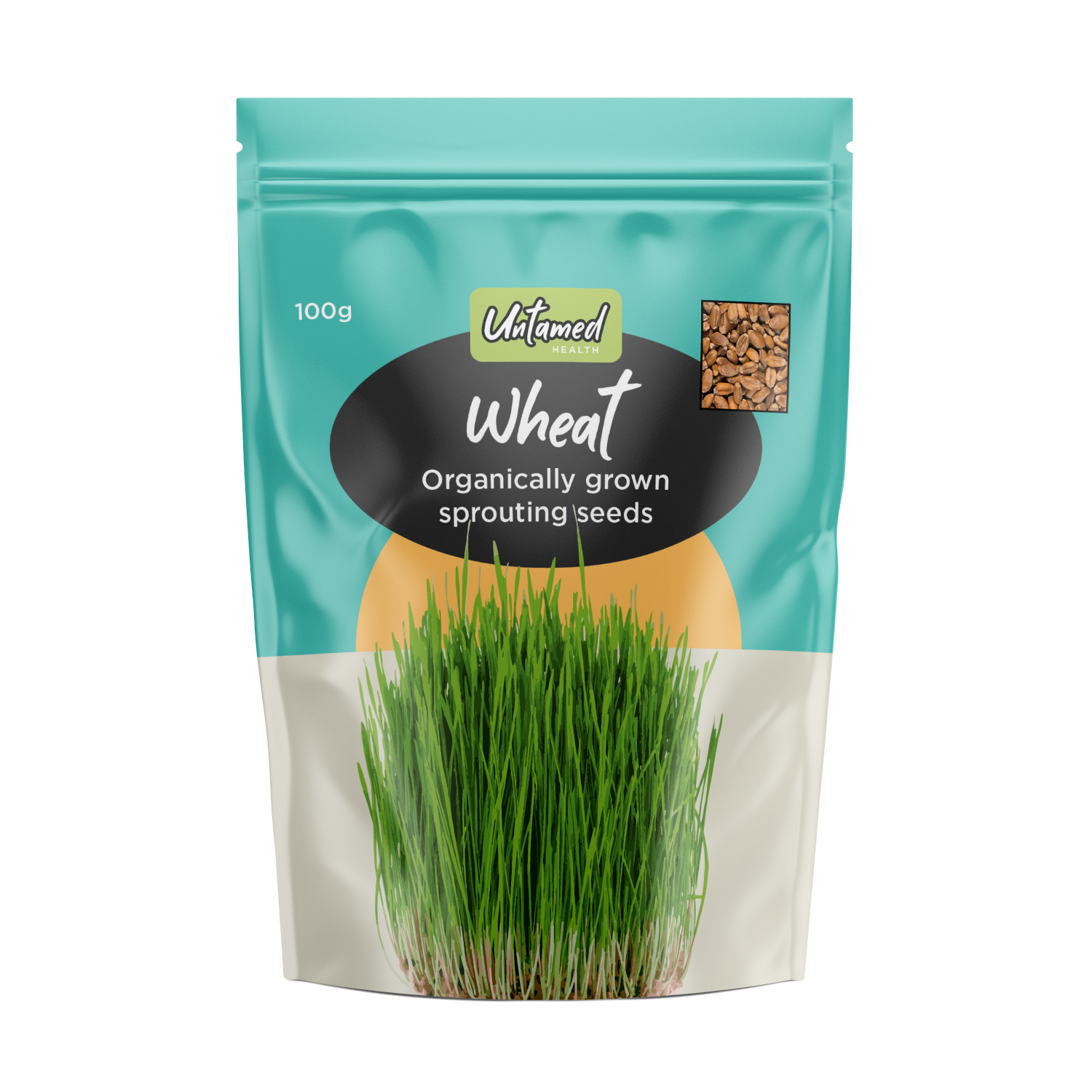 Untamed Health Wheat Sprouting Seeds 100g Untamed Health