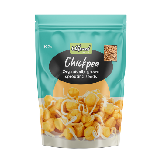 Untamed Health Chickpea Sprouting Seeds 100g Untamed Health