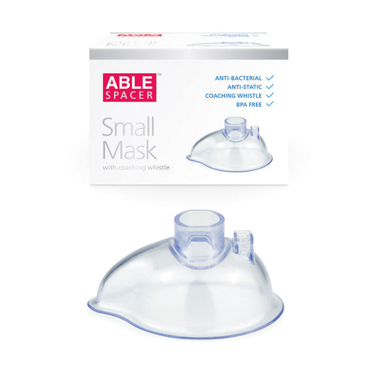 Able Spacer Anti-bacterial With Whistle Mask Small Infant - Cutprice Online