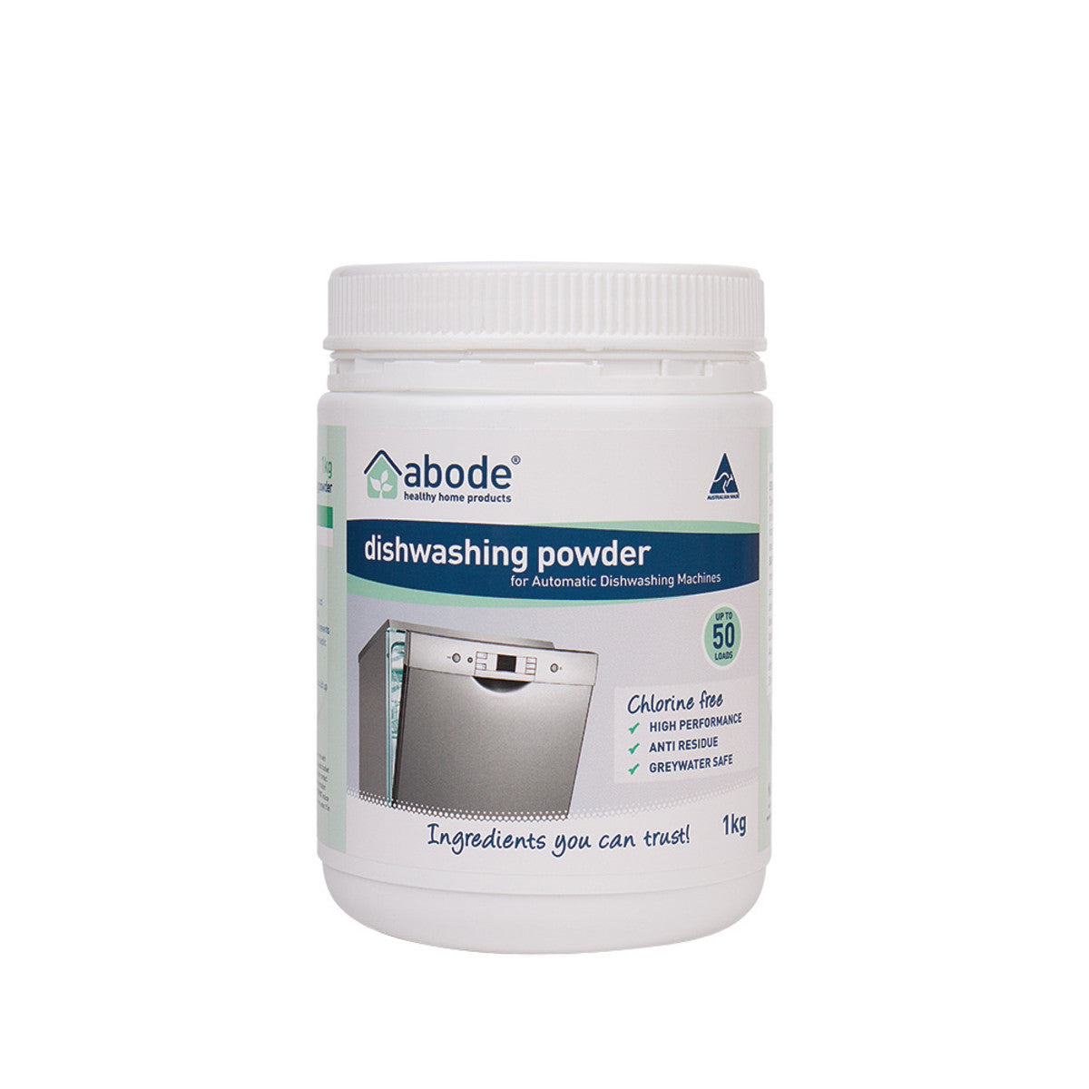 Abode Dishwashing Powder (for Automatic Dishwashing Machines) 1kg Abode
