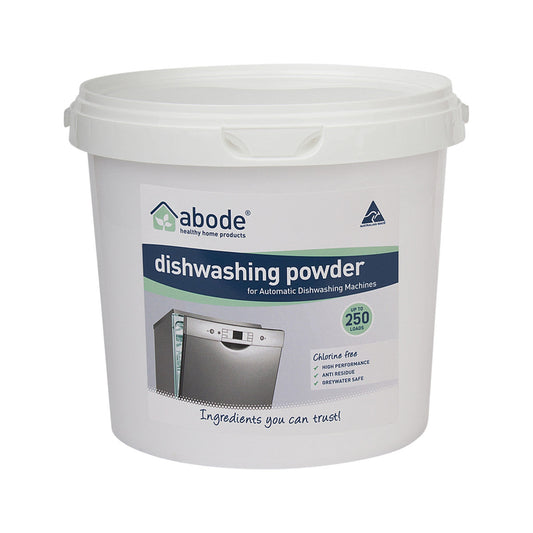 Abode Dishwashing Powder (for Automatic Dishwashing Machines) Bucket 4kg Abode