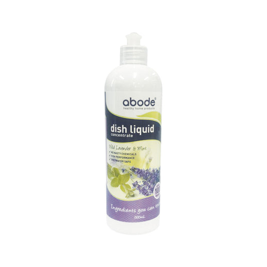 Abode Dish Liquid Concentrate Wild Lavender & Mint 500ml Abode