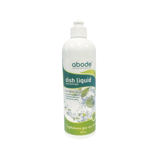 Abode Dish Liquid Concentrate Lime Spritz 500ml Abode