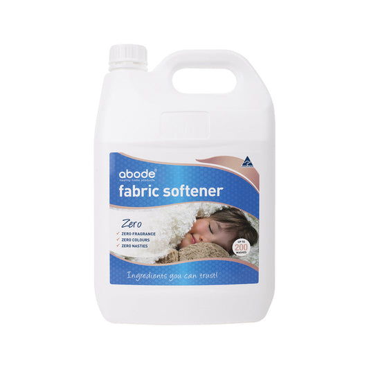 Abode Fabric Softener (Front & Top Loader) Zero 4 Litres Abode
