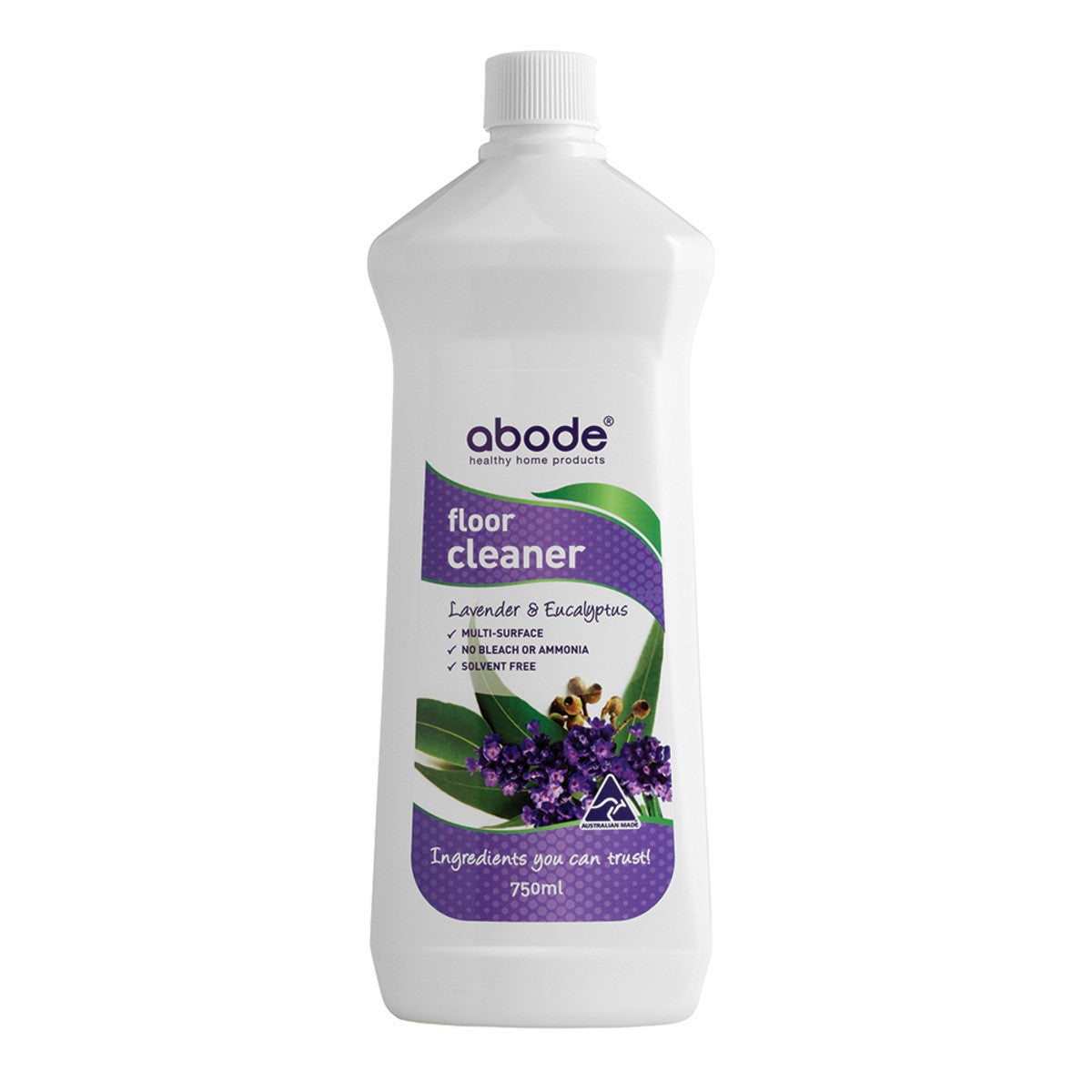 Abode Floor Cleaner Lavender & Eucalyptus 750ml Abode