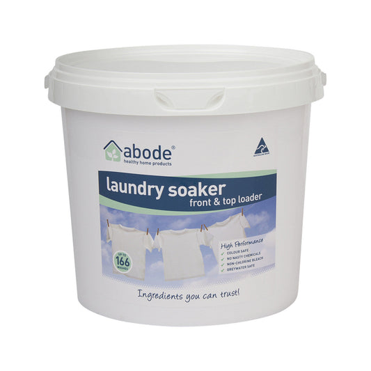 Abode Laundry Soaker (Front & Top Loader) High Performance Bucket 4kg Abode