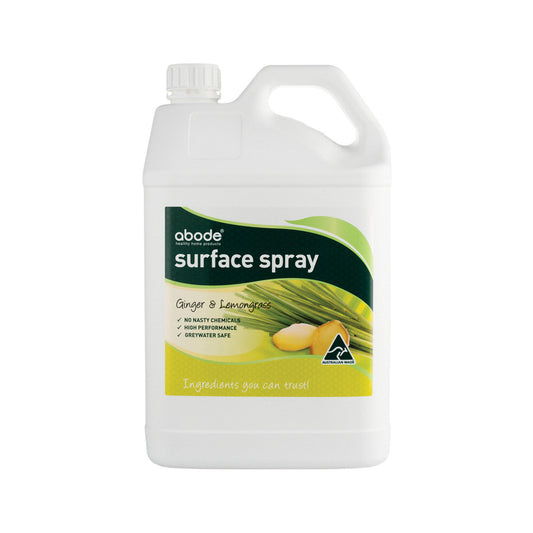 Abode Surface Spray Ginger & Lemongrass 4 Litres Abode