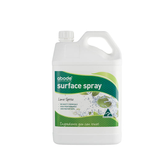 Abode Surface Spray Lime Spritz 4 Litres Abode