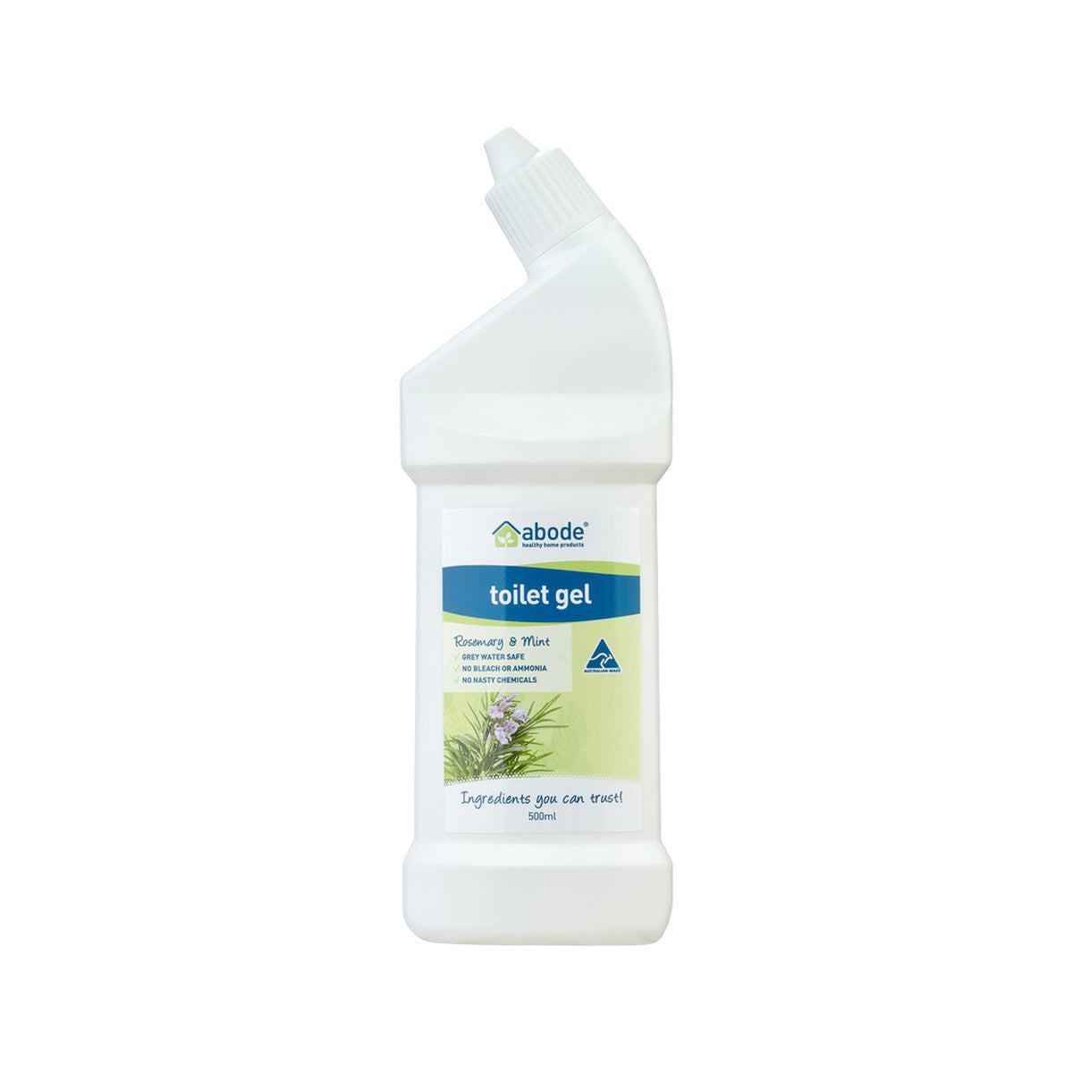 Abode Toilet Gel Rosemary Mint 500ml Abode