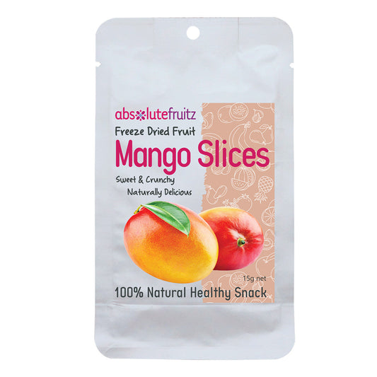 Absolutefruitz Freeze Dried Mango Slices 15g absoluteFruitz
