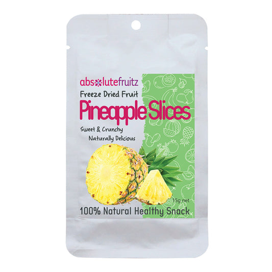 Absolutefruitz Freeze Dried Pineapple Slices 15g AbsoluteFruitz
