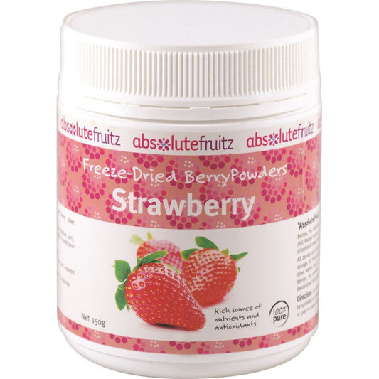 Absolutefruitz Freeze-dried Strawberry Powder 150g AbsoluteFruitz