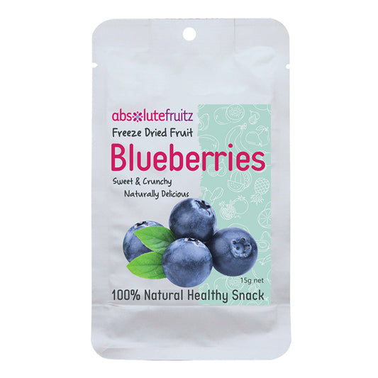 Absolutefruitz Freeze-dried Whole Blueberries 15g AbsoluteFruitz