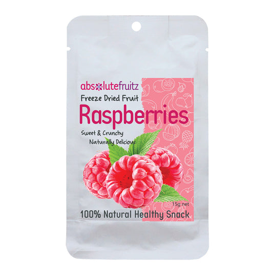 Absolutefruitz Freeze-dried Whole Raspberries 15g AbsoluteFruitz