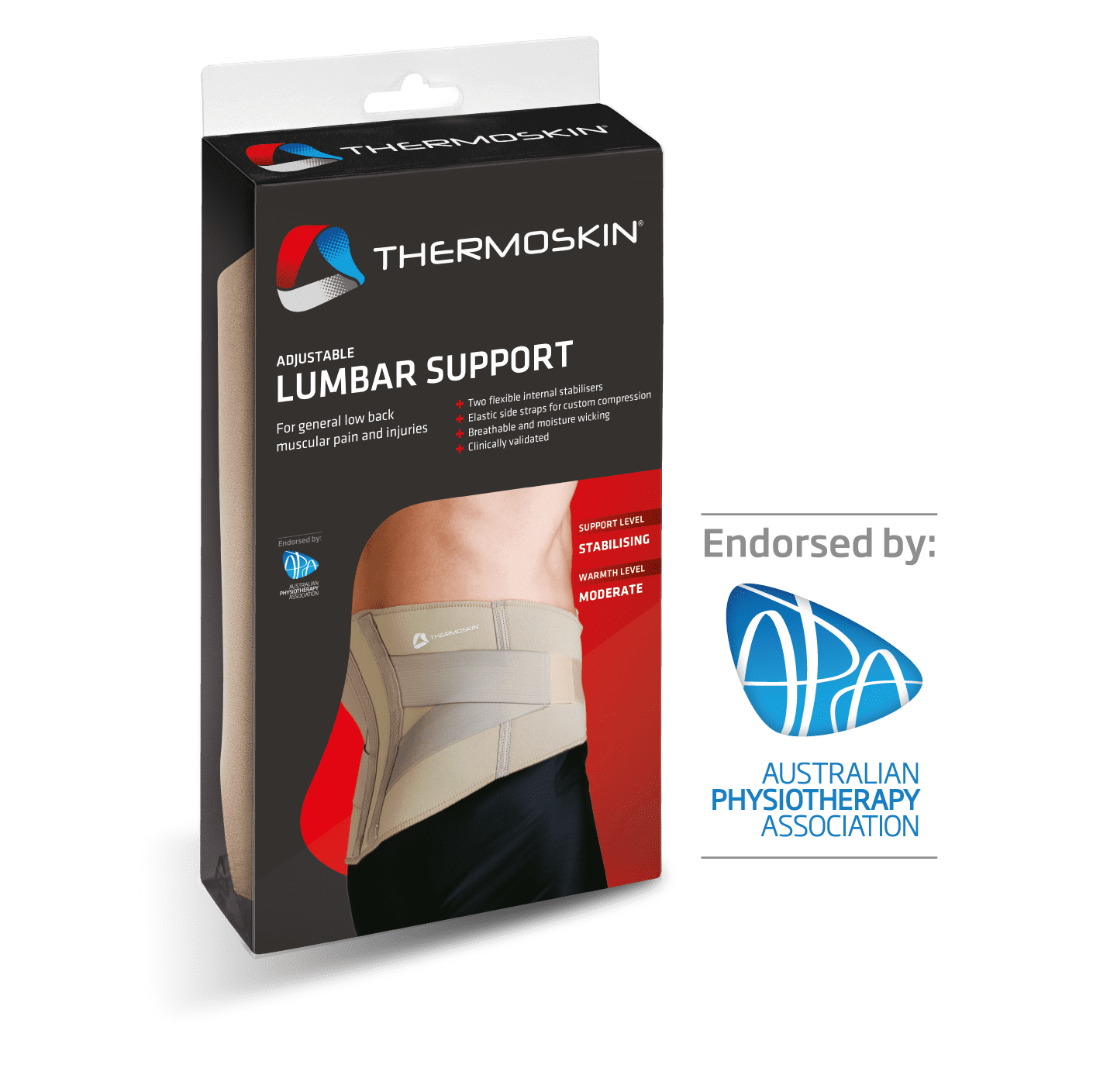 Thermoskin Adjustable Lumbar Support - Cutprice Online