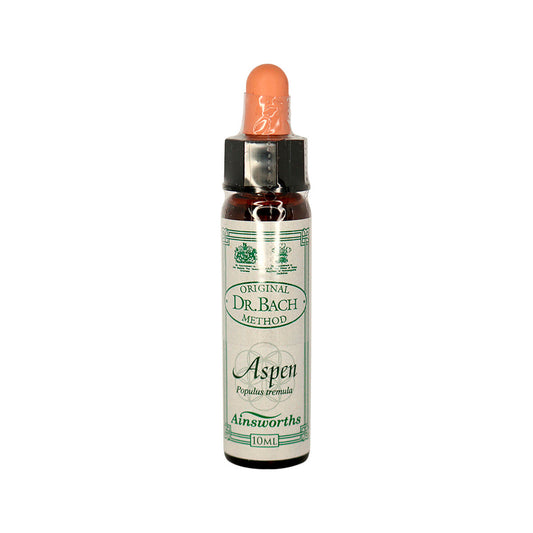 Ainsworths Original Dr. Bach Method Flower Essence Aspen 10ml Dr.Bach