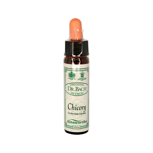 Ainsworths Original Dr. Bach Method Flower Essence Chicory 10ml DR.BACH
