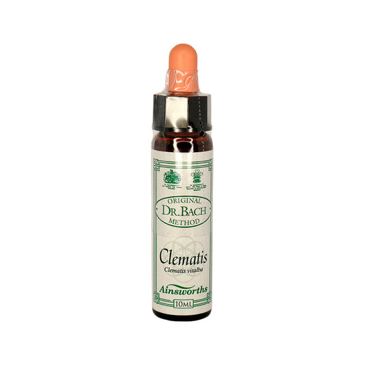 Ainsworths Original Dr. Bach Method Flower Essence Clematis 10ml DR.BACH