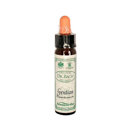Ainsworths Original Dr. Bach Method Flower Essence Gentian 10ml DR.BACH