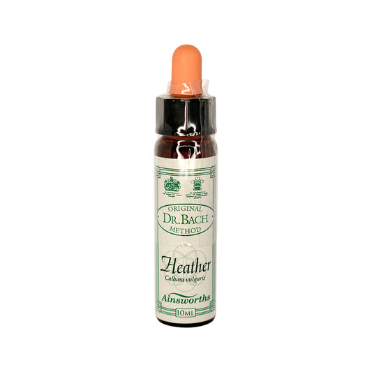 Ainsworths Original Dr. Bach Method Flower Essence Heather 10ml DR.BACH