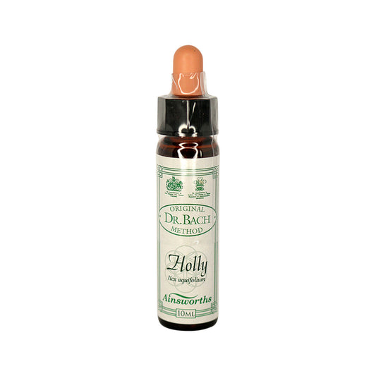 Ainsworths Original Dr. Bach Method Flower Essence Holly 10ml DR.BACH