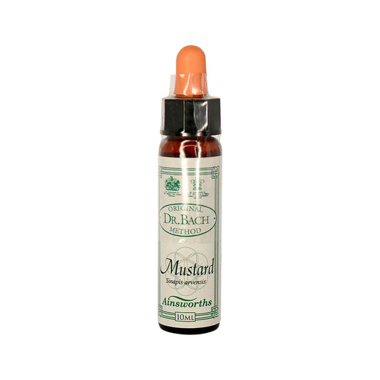 Ainsworths Original Dr. Bach Method Flower Essence Mustard 10ml DR.BACH