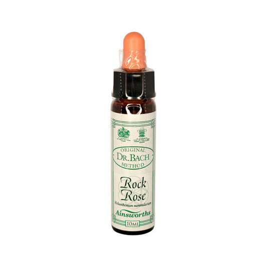 Ainsworths Original Dr. Bach Method Flower Essence Rock Rose 10ml DR.BACH