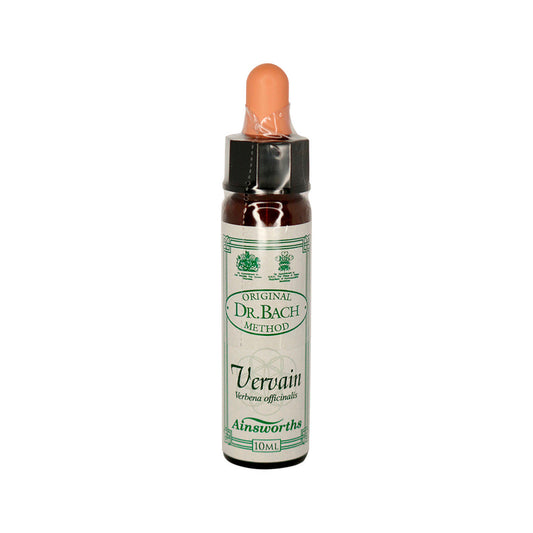 Ainsworths Original Dr. Bach Method Flower Essence Vervain 10ml DR.BACH