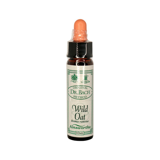 Ainsworths Original Dr. Bach Method Flower Essence Wild Oat 10ml DR.BACH