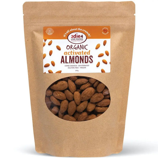2die4 Live Foods Organic Activated Almonds 300g 2DIE4 LIVE FOODS