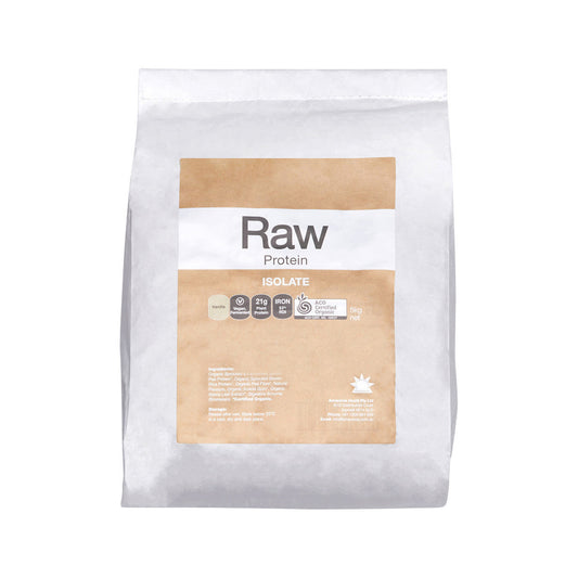 Amazonia Raw Protein Organic Isolate Vanilla 5kg - Cutprice Online