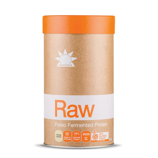 Amazonia Raw Protein Paleo Fermented Vanilla Lucuma 500g AMAZONIA
