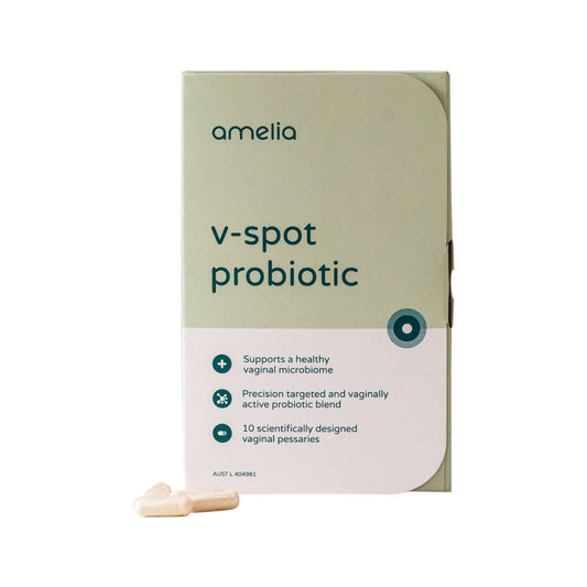 Amelia V-spot Probiotic Vaginal Pessaries X 10 Pack - Cutprice Online