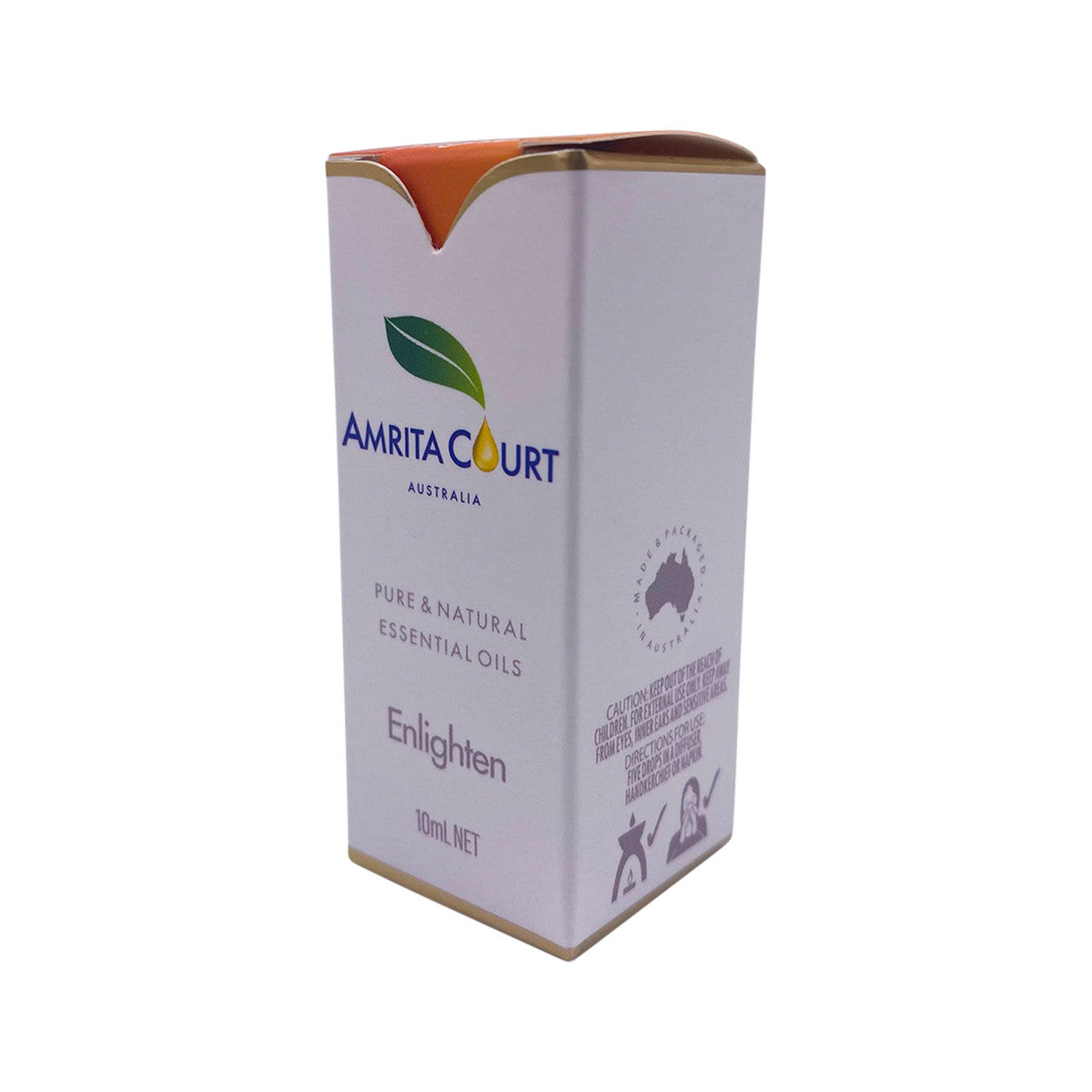 Amrita Court Pure & Natural Essential Oil Blend Enlighten 10ml Amrita Court