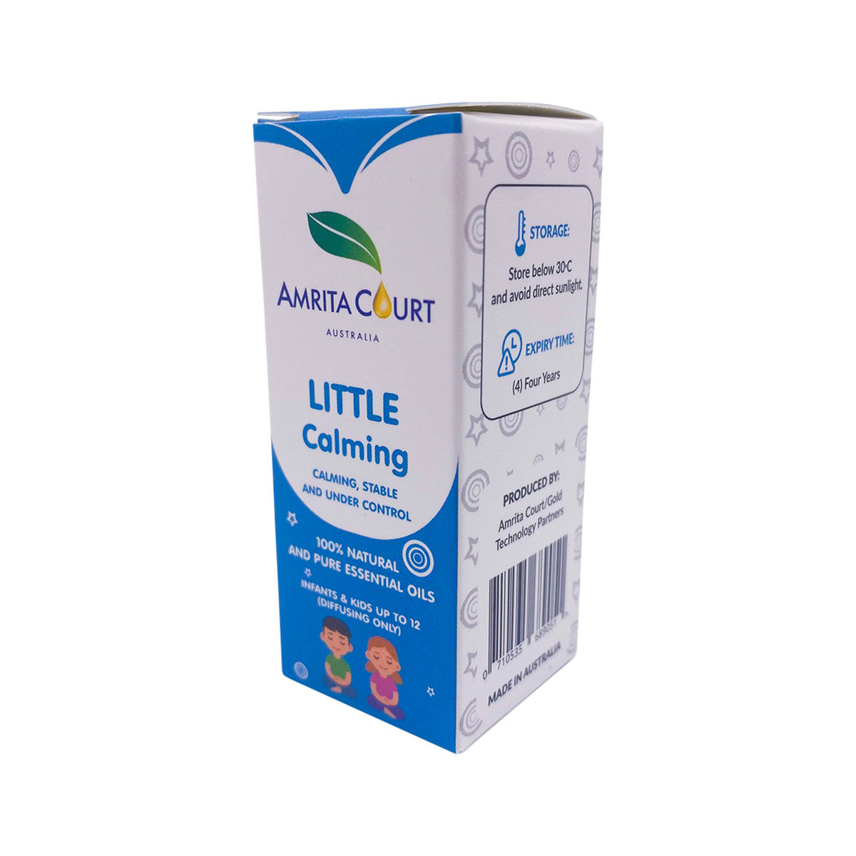 Amrita Court Little 100% Natural & Pure Essential Oil Blend Calming 10ml Amrita Court