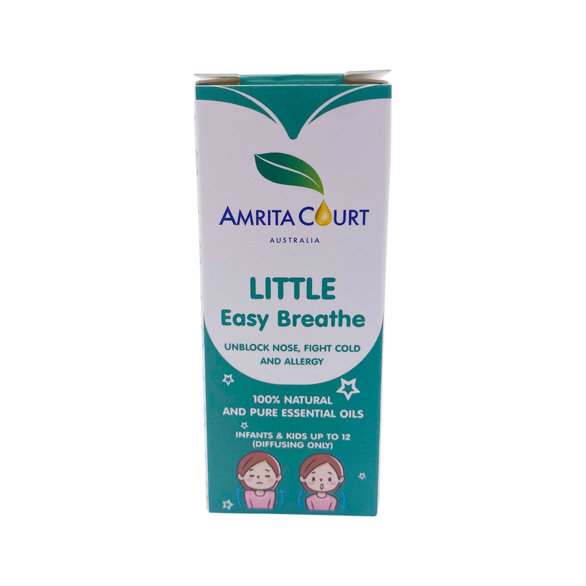 Amrita Court Little 100% Natural & Pure Essential Oil Blend Easy Breathe 10ml Amrita Court