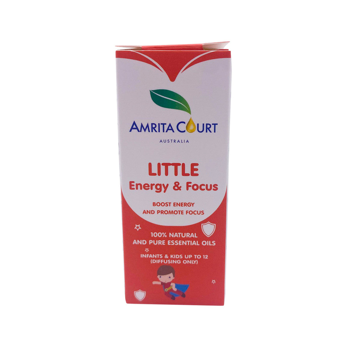Amrita Court Little 100% Natural & Pure Essential Oil Blend Energy & Focus 10ml Amrita Court