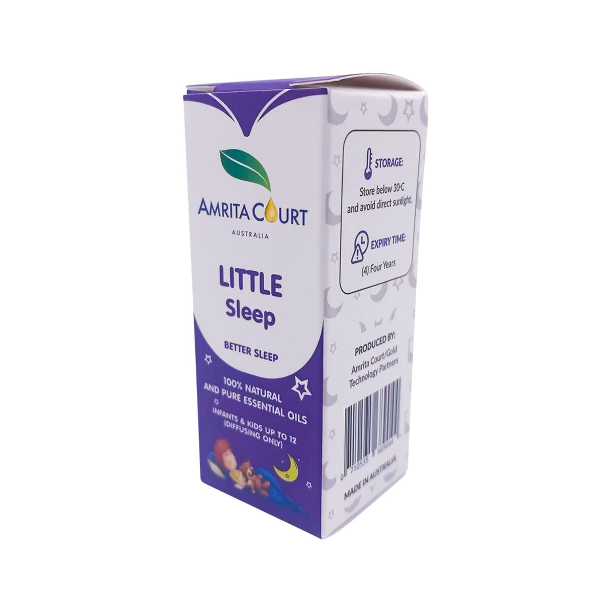 Amrita Court Little 100% Natural & Pure Essential Oil Blend Sleep 10ml Amrita Court