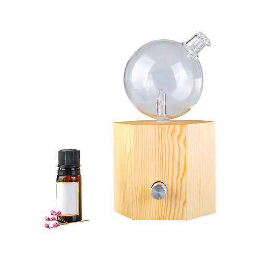Amrita Court Nebuliser (Diffuser) Wooden Base Geometry Hexagon - Cutprice Online
