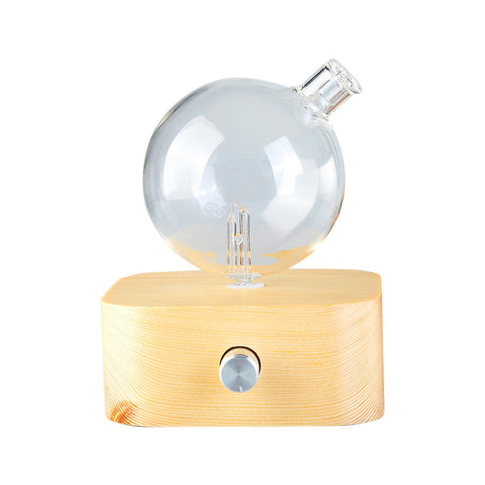 Amrita Court Nebuliser (Diffuser) Wooden Base Geometry Square - Cutprice Online