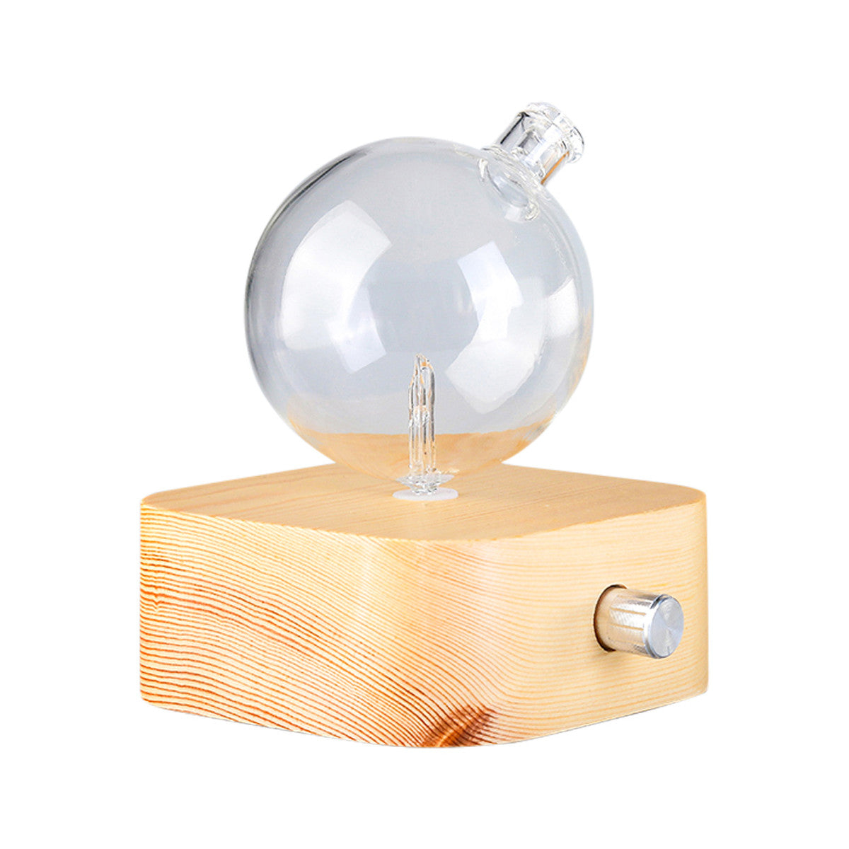 Amrita Court Nebuliser (Diffuser) Wooden Base Geometry Square - Cutprice Online