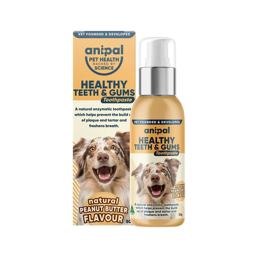 Anipal Healthy Teeth and Gums Toothpaste Peanut Butter (for Dogs) 50g - Cutprice Online