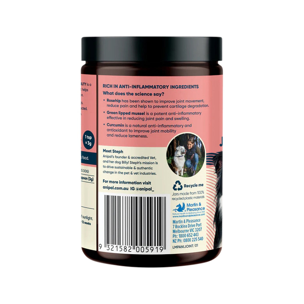 Anipal Joint Formula Powder Meal Topper (for Dogs) 135g - Cutprice Online