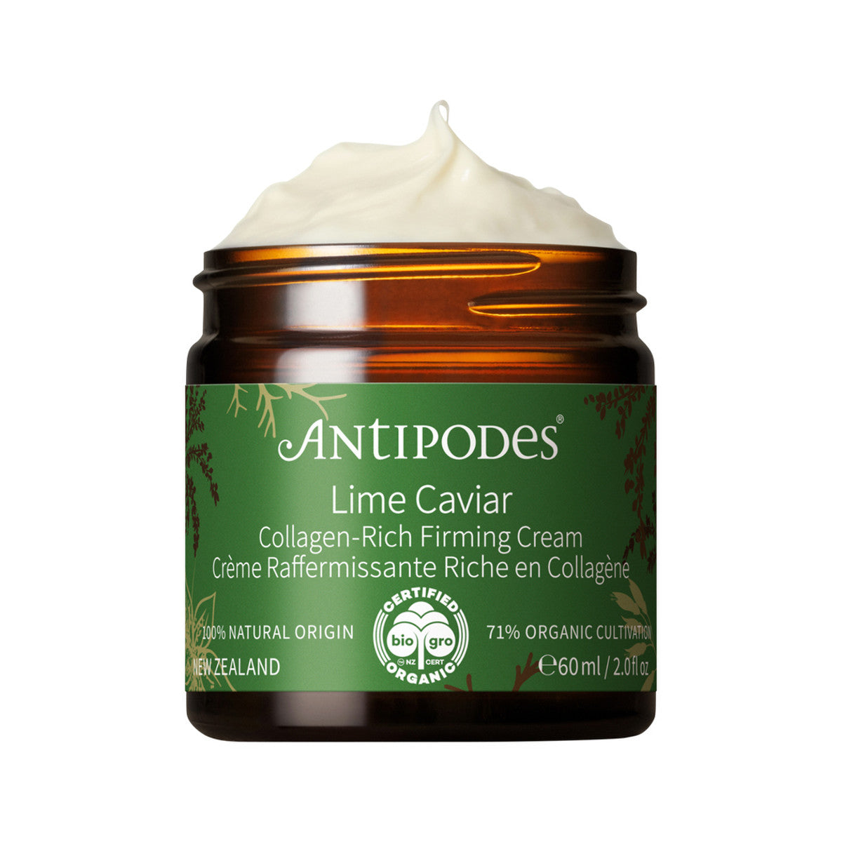 Antipodes Organic Lime Caviar Collagen-rich Firming Cream 60ml ANTIPODES