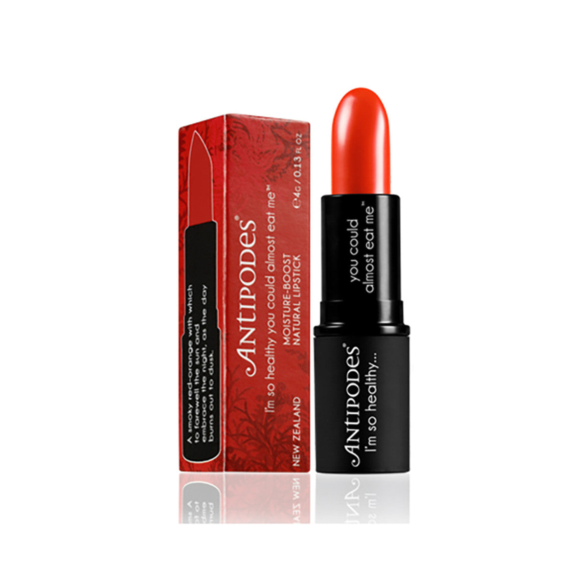 Antipodes Moisture-boost Natural Lipstick West Coast Sunset 4g ANTIPODES