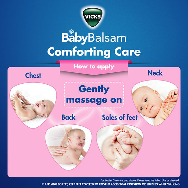 Vicks Vaporub Baby Balsam 100g - Cutprice Online