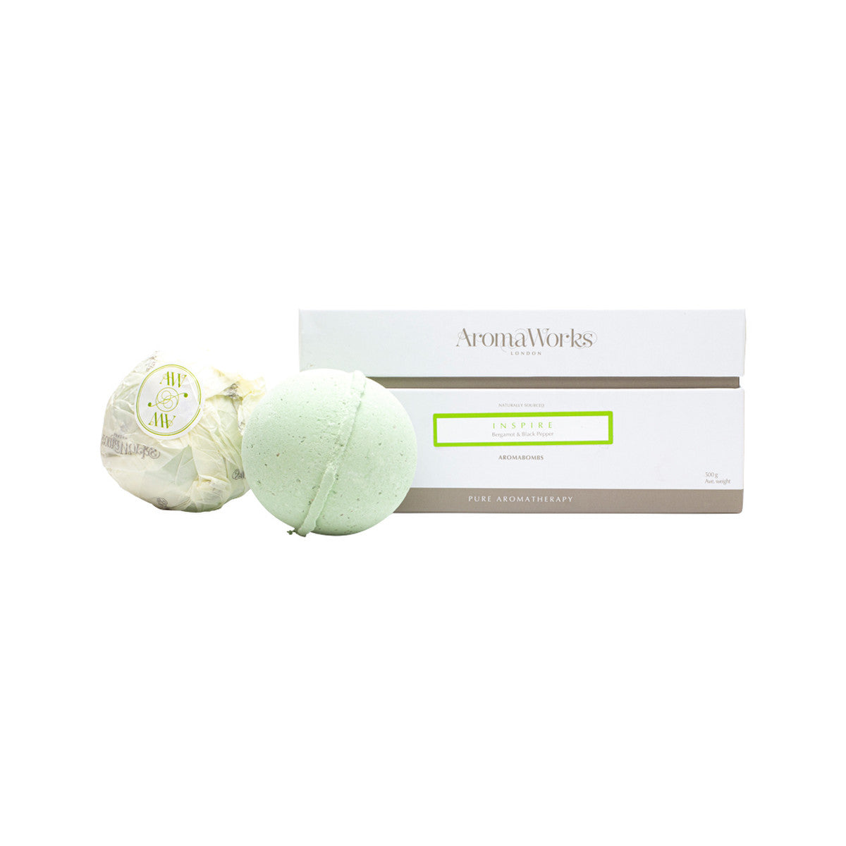 Aromaworks Aromabomb Duo Inspire 250g X 2 Pack - Cutprice Online