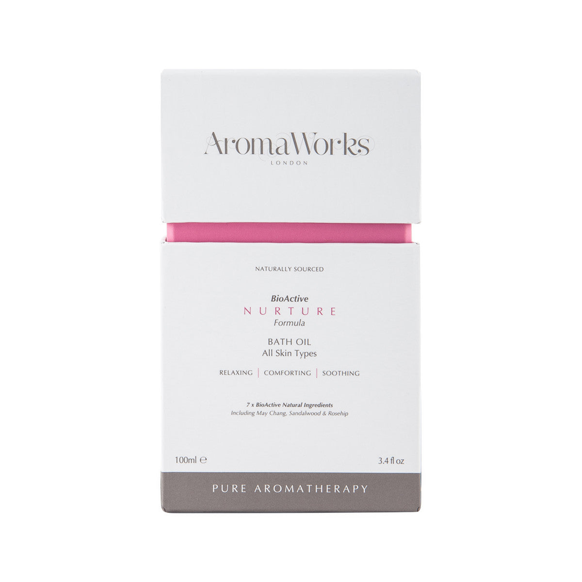 Aromaworks Bath Oil Bioactive Nurture Formula 100ml - Cutprice Online