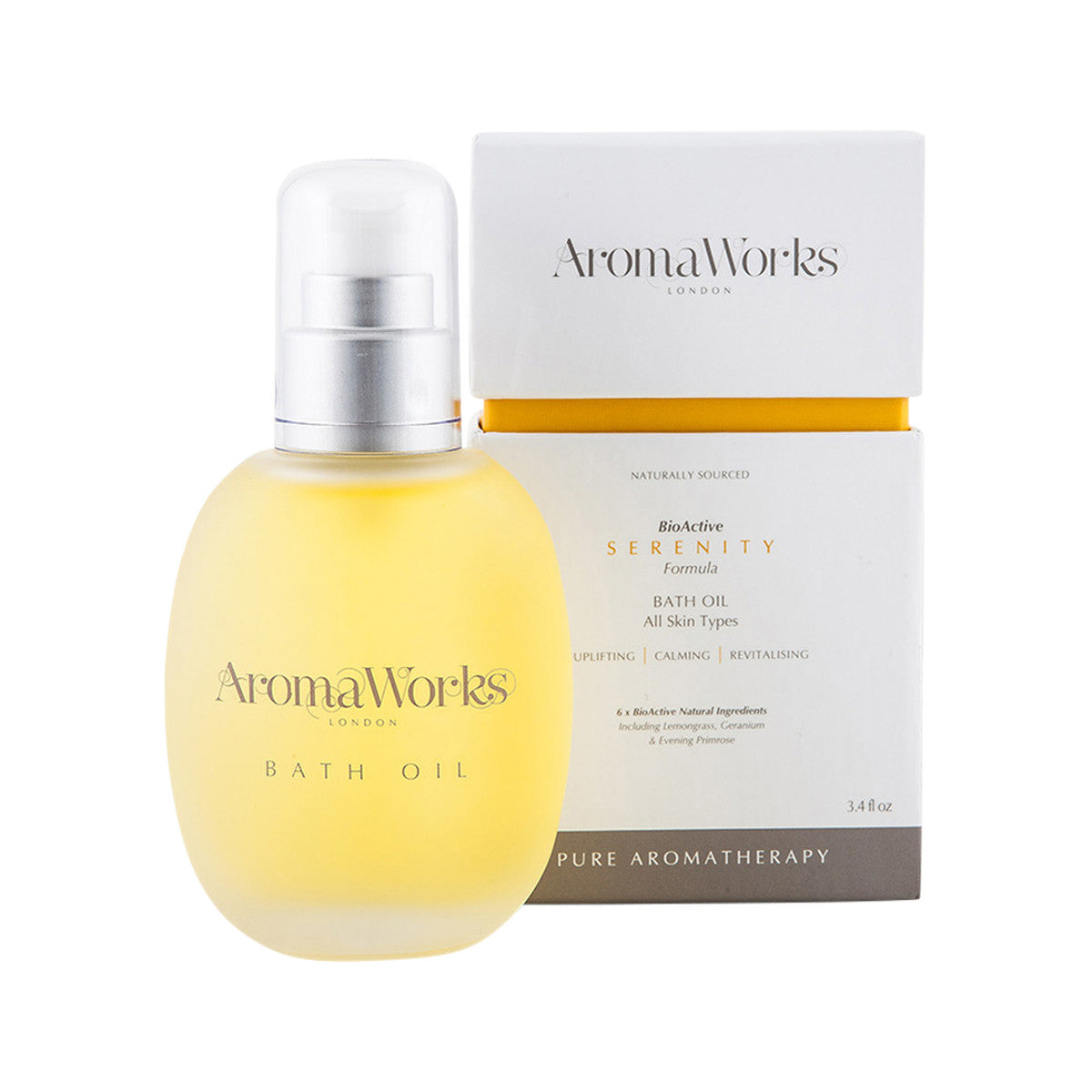 Aromaworks Bath Oil Bioactive Serenity Formula 100ml - Cutprice Online