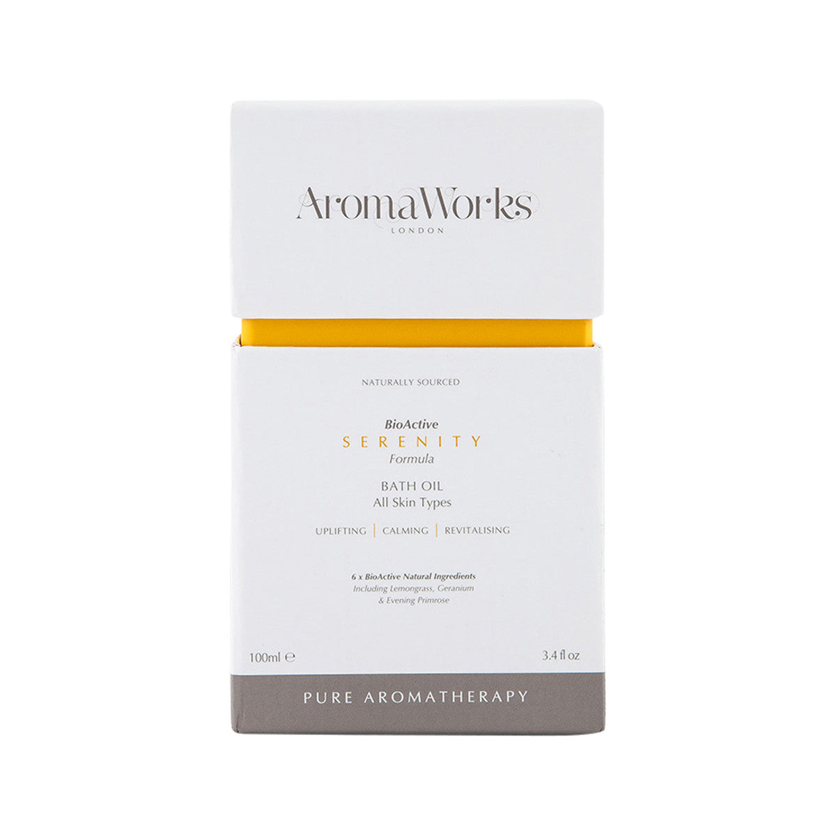 Aromaworks Bath Oil Bioactive Serenity Formula 100ml - Cutprice Online